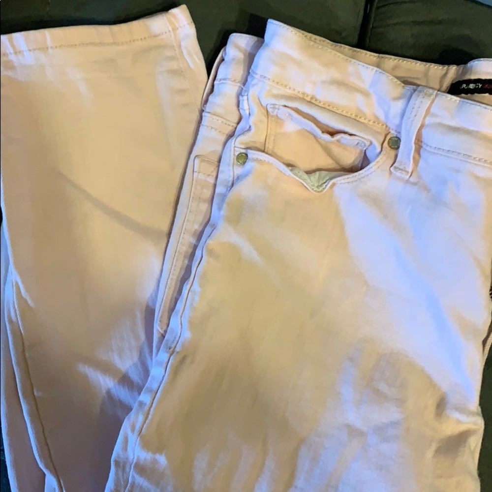 Nine West pink denim
